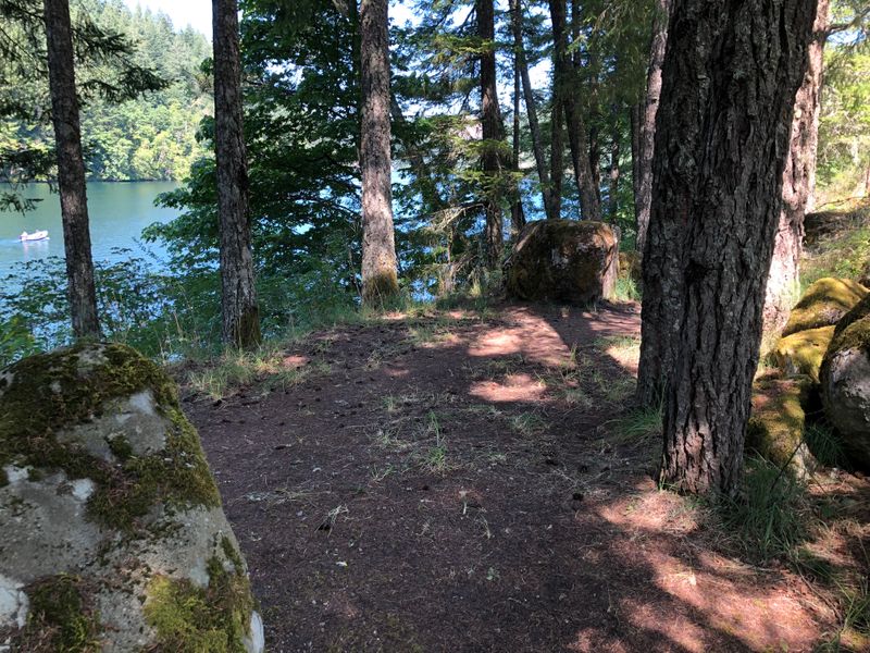 On North Fork Reservoir, near Estacada, OR